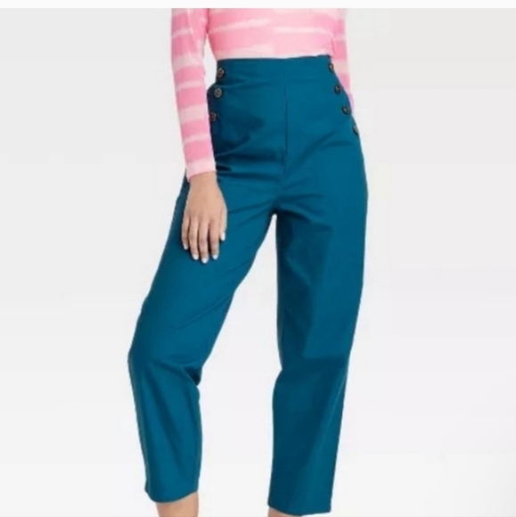 House of Aama Black History Month High-Waisted Pants - Picture 1 of 16